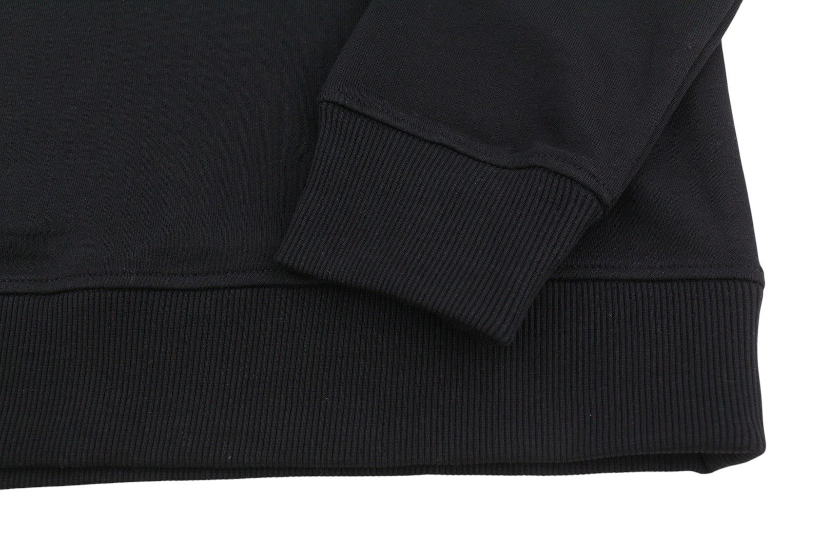 Diesel S-GINN-E3 XL Black Front Logo Sweatshirt 41015 Size US XL / EU 56 / 4 - 5 Thumbnail