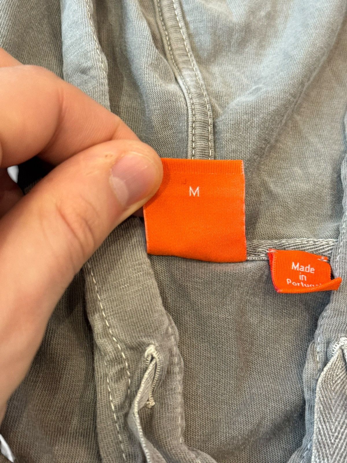 Hugo Boss Hugo Boss Orange Full Zip Gray Hoodie Long Sweatshirt Medium Size US M / EU 48-50 / 2 - 6 Thumbnail