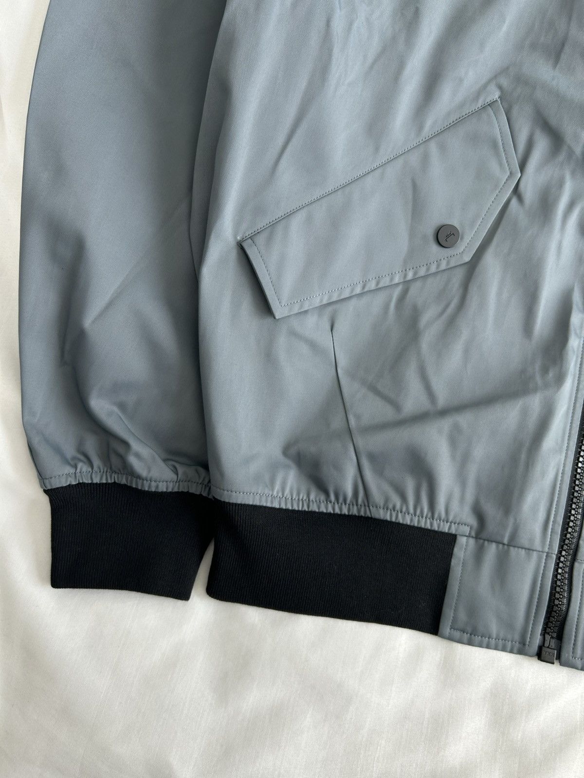 A-COLD-WALL* A Cold Wall Cinch Bomber Jacket Slate ACW Italy Size US L / EU 52-54 / 3 - 3 Thumbnail