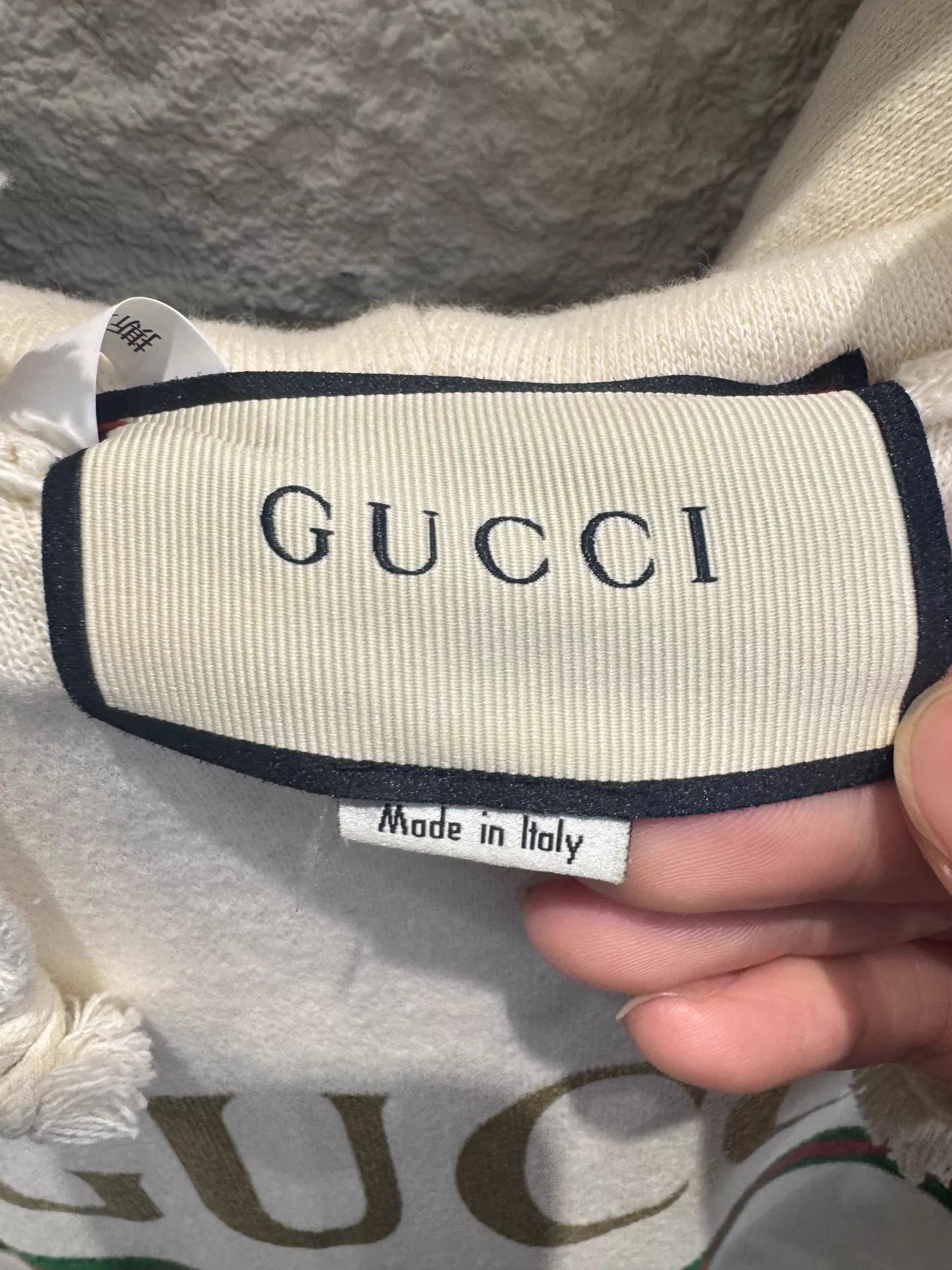 Gucci GUCCI SS23 Beige Women's Oversize Hoodie M Dog & BLIND LOVE Size M / US 6-8 / IT 42-44 - 4 Thumbnail