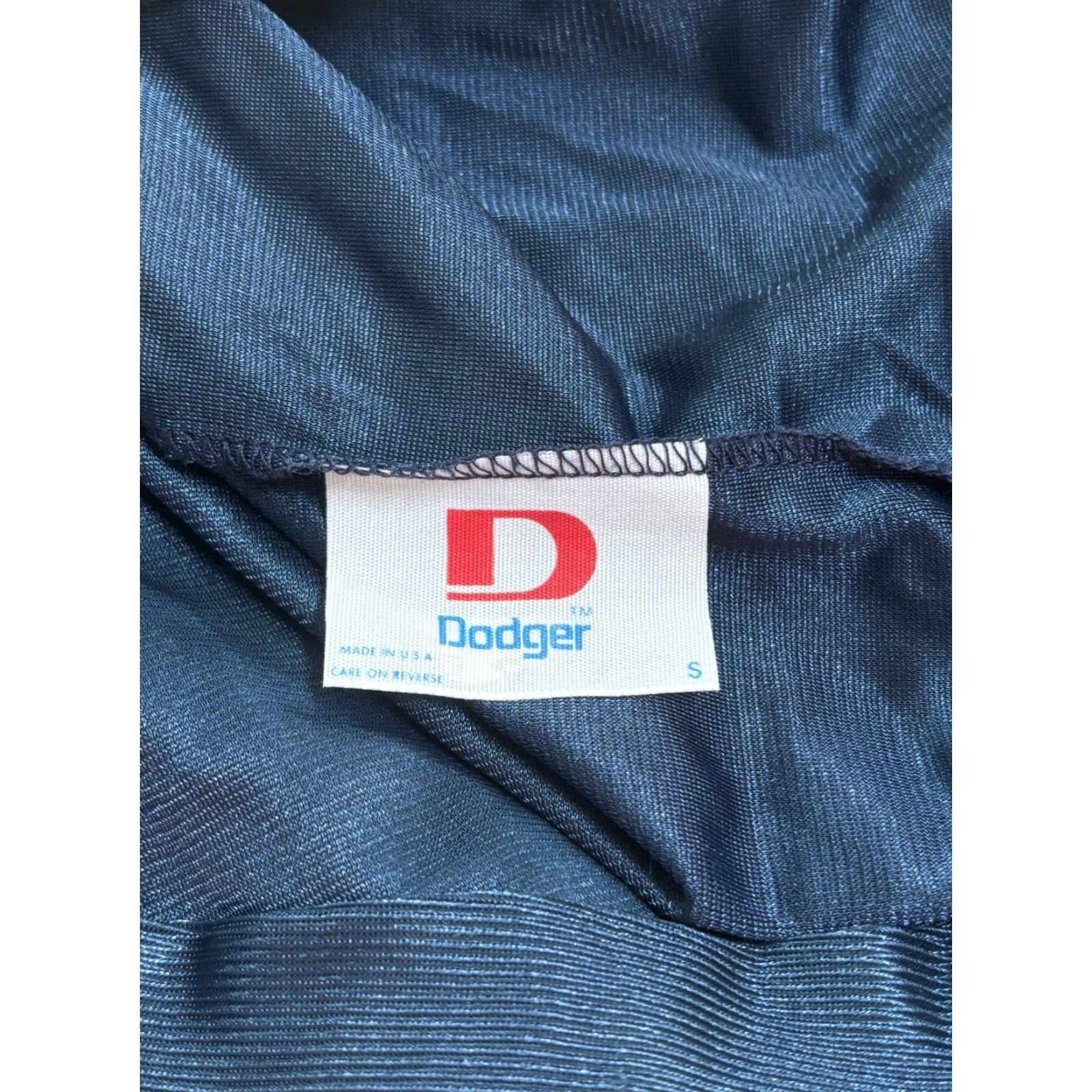 Vintage VINTAGE dodger dazzle basketball jersey Mens S Navy blue white yellow piping 90s USA dodger dazzle jersey 30" long 19" across NWT NOS Size US S / EU 44-46 / 1 - 6 Thumbnail