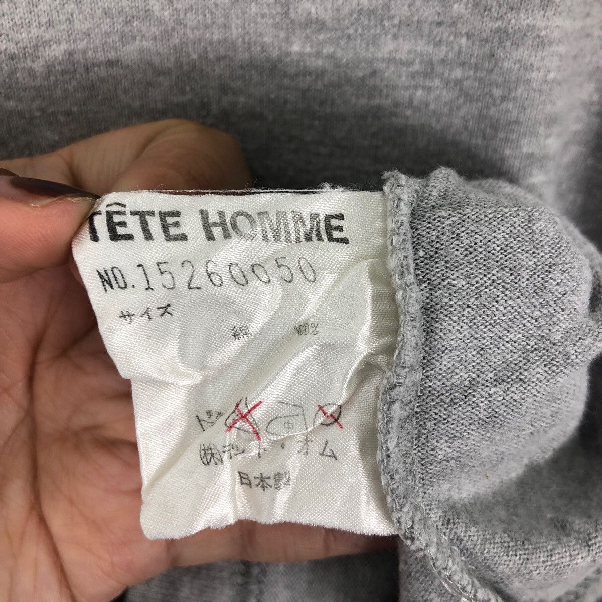 Tete Homme Vintage 90s TETE HOMME Katoh Kazutaka Shirt Issey Miyake Size US M / EU 48-50 / 2 - 6 Thumbnail