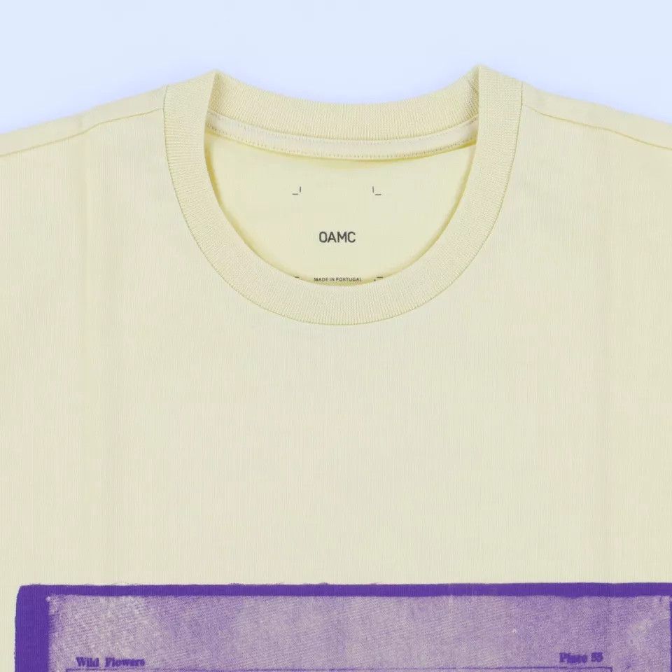 Oamc o1mle1124 Aurora Short Sleeve T-Shirt in Yellow | Grailed