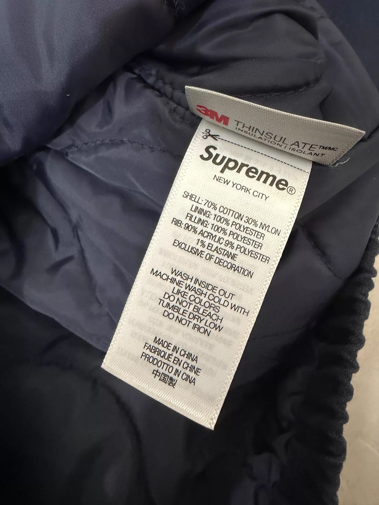 Supreme Supreme × Cordura SS26 Classic Utility Jacket Navy M Size US M / EU 48-50 / 2 - 3 Thumbnail