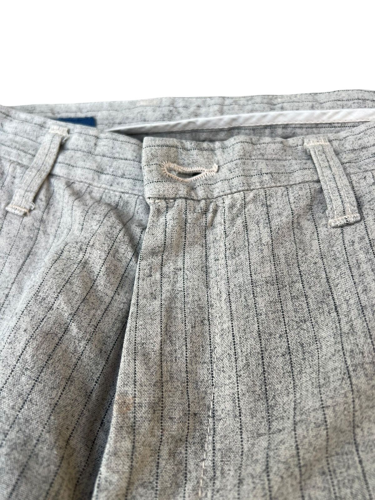 Vintage Japanese Brand BLUE WAY Made in Japan Striped Pant Size US 34 / EU 50 - 11 Thumbnail