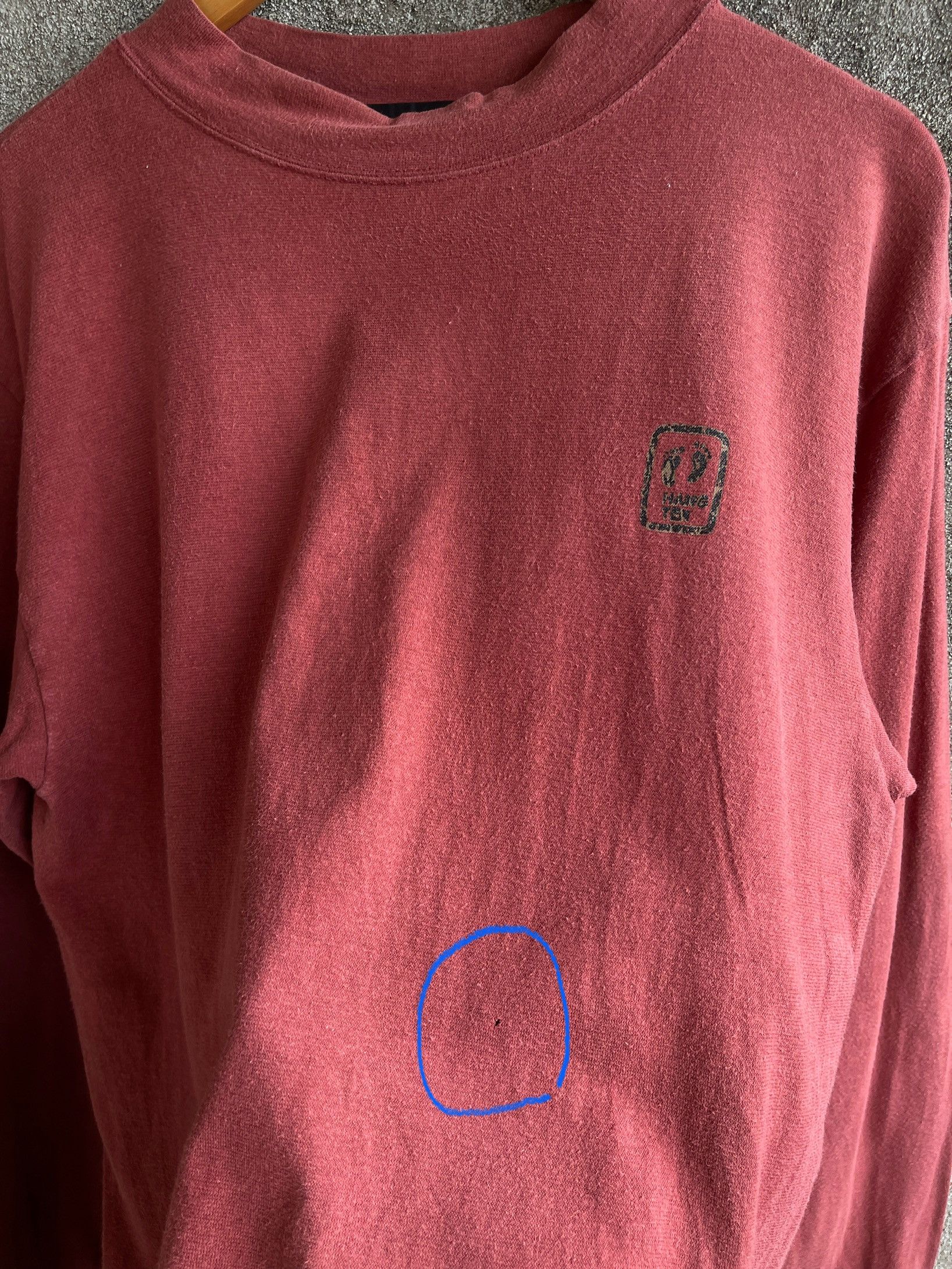 Hang Ten Vintage90s🔥Hang Ten🔥Big Logo Single Stitch Longsleeve Tshirt Size US M / EU 48-50 / 2 - 11 Thumbnail
