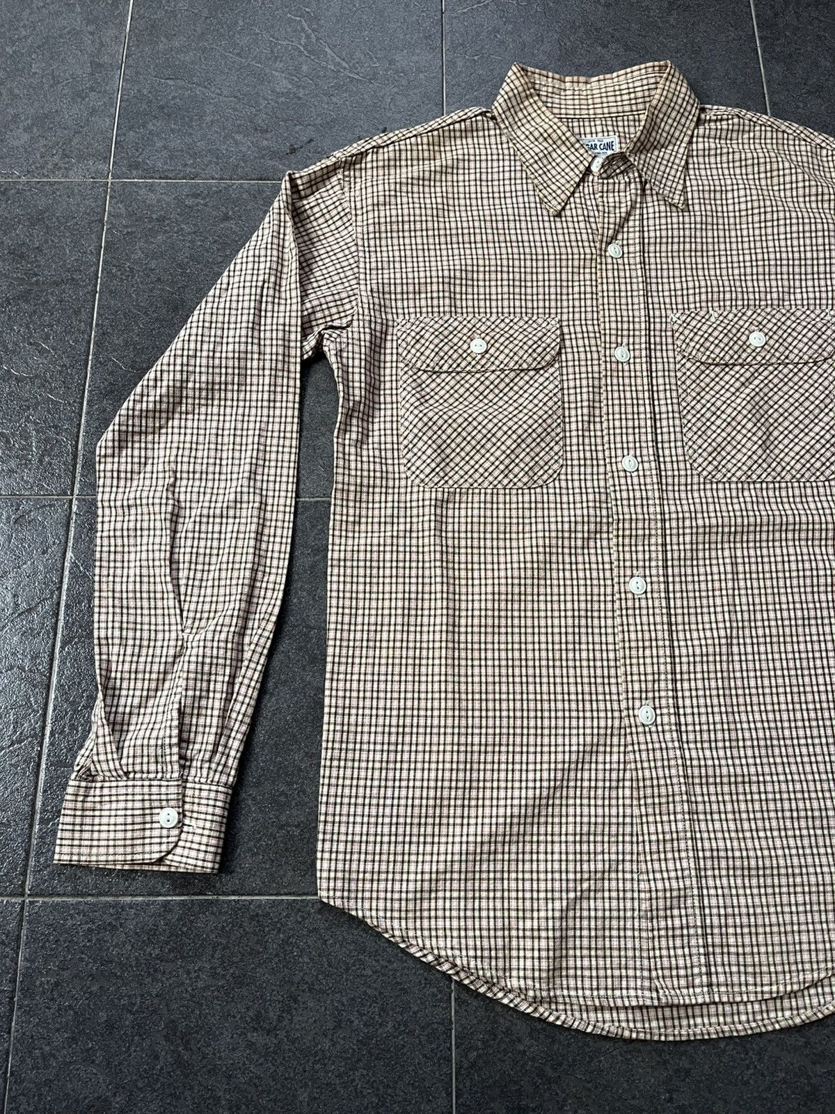 Sugar Cane Sugar Cane Union Made Toyo Enterprise Checkered Shirt Size US M / EU 48-50 / 2 - 3 Thumbnail