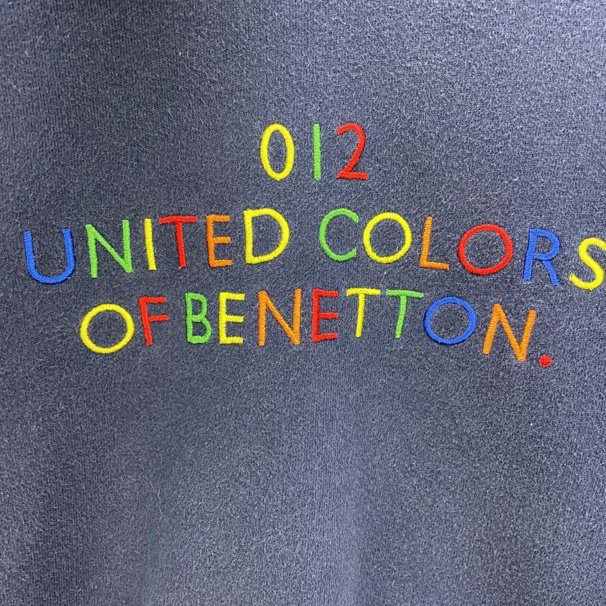 United Colors Of Benetton 💥Vtg United Colors Of Benetton Embroidery Spellout Rainbow Size US M / EU 48-50 / 2 - 4 Thumbnail