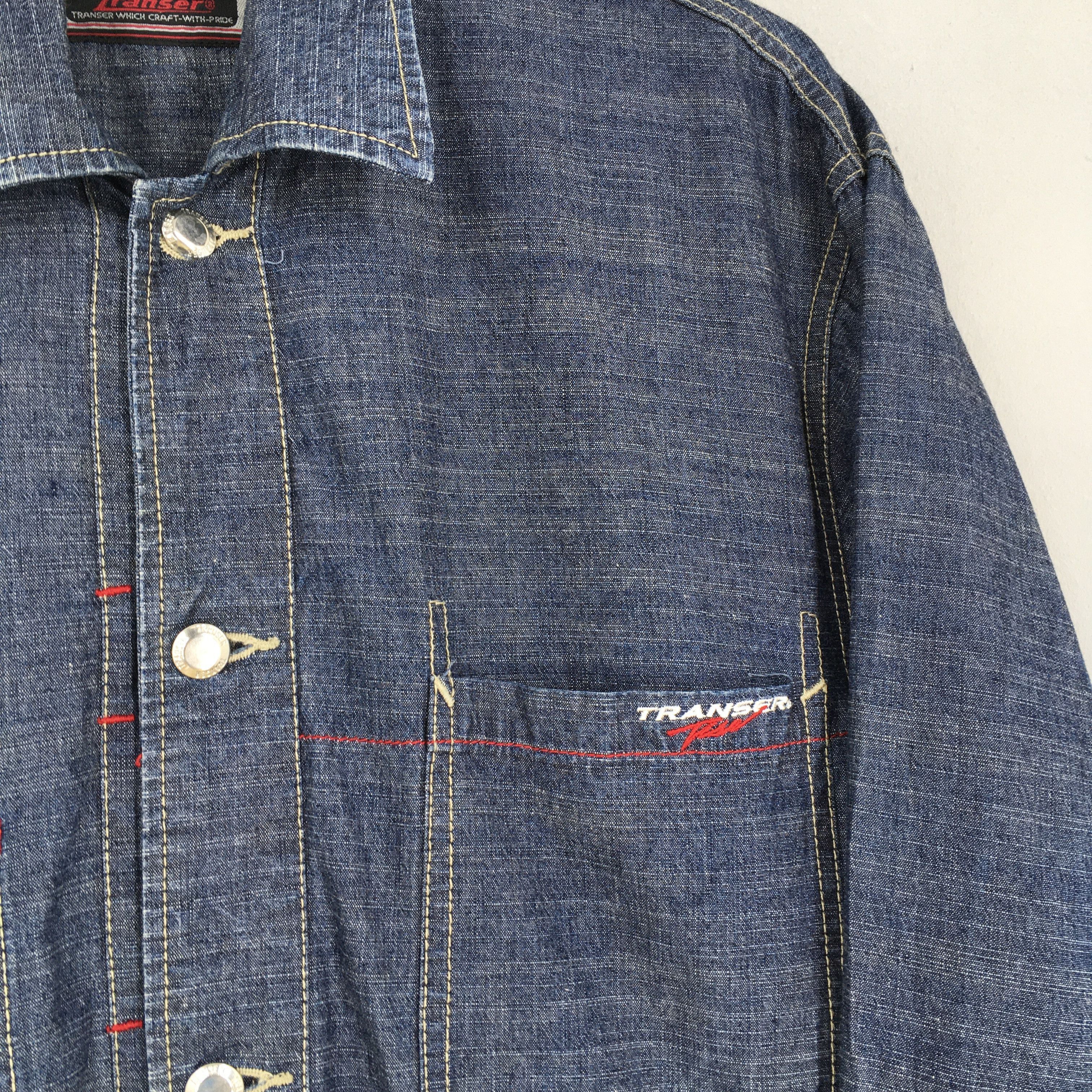 Vintage Vintage Transer Denim Workwear Union Made Jacket Medium Size US M / EU 48-50 / 2 - 4 Thumbnail