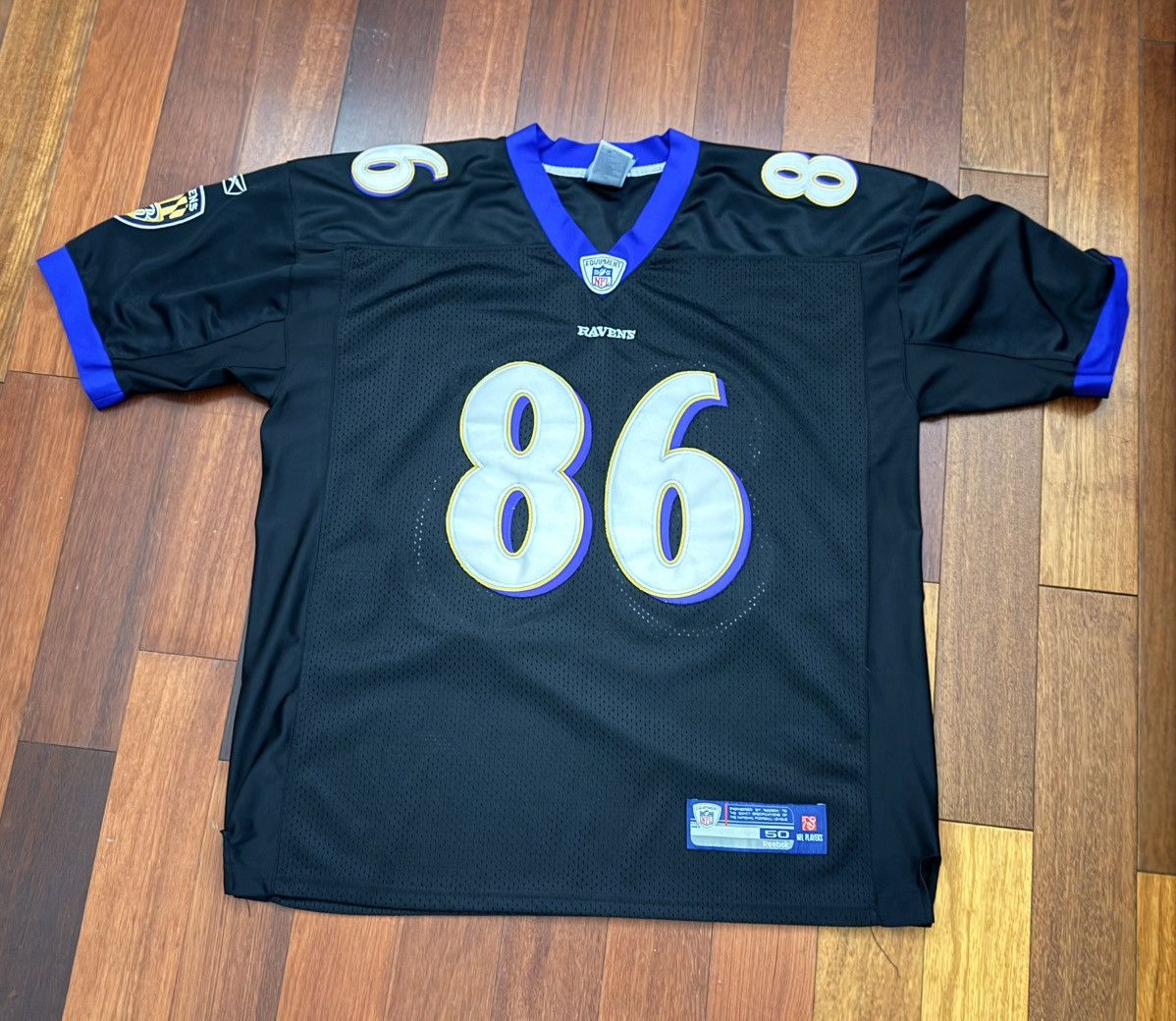 Reebok Todd Heap Baltimore Ravens NFL Vintage Stitched Jersey Size US M / EU 48-50 / 2 - 1 Thumbnail