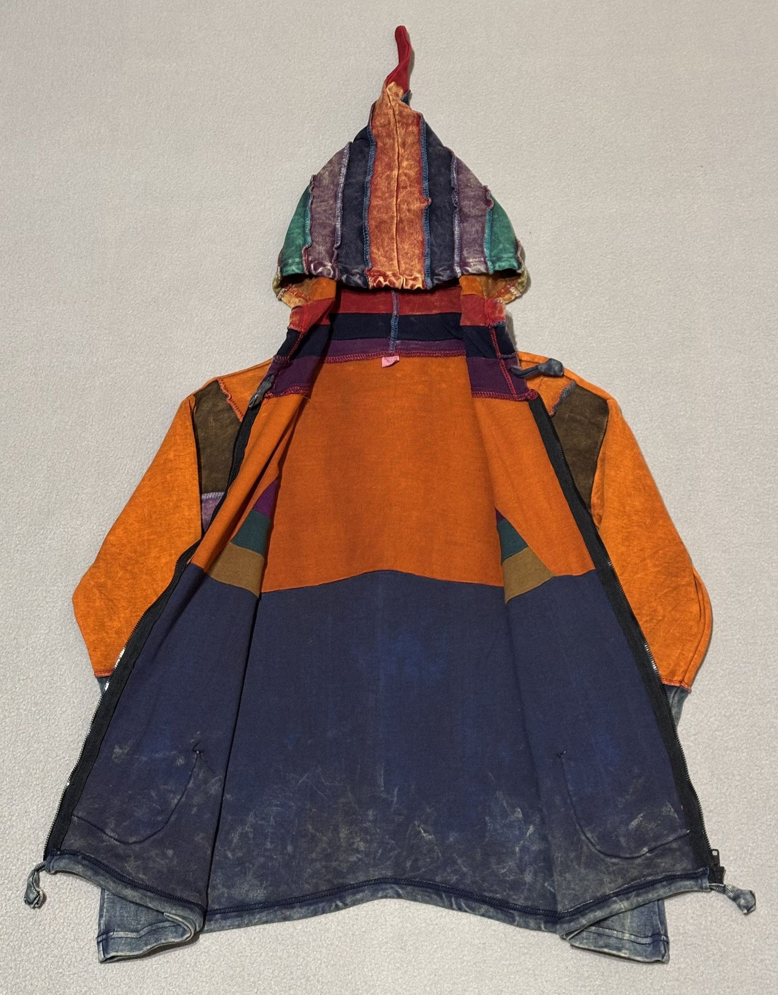 Vintage Boho Hippie Nepal Zip Hoodie Size L Size L / US 10 / IT 46 - 16 Thumbnail