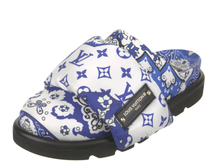 Louis Vuitton Louis Vuitton 2022 Printed Mules Women's Size: 9 | IT 39 Size US 9 / IT 39 - 3 Thumbnail