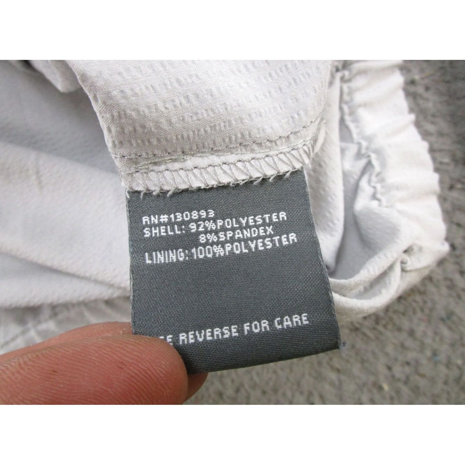 New Balance New Balance Womens Zip Up Hooded Jacket M Running Activewear White Polyester Jacket Womens Size M / US 6-8 / IT 42-44 - 3 Thumbnail