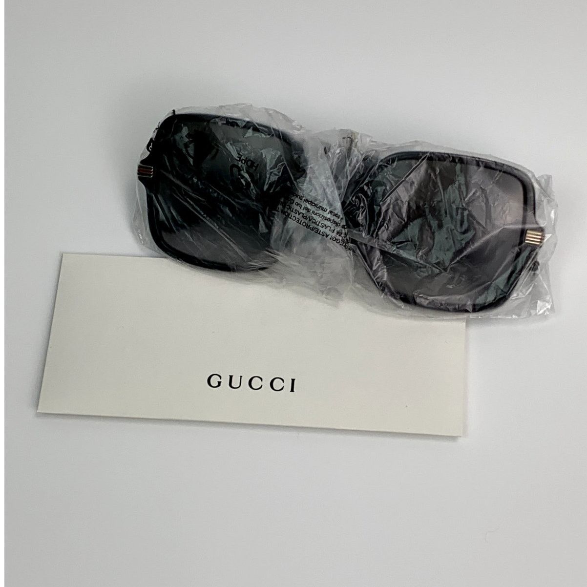 Gucci NEW Gucci Sunglasses GG1449S 001 Black Grey Women Authentic Size ONE SIZE - 11 Thumbnail