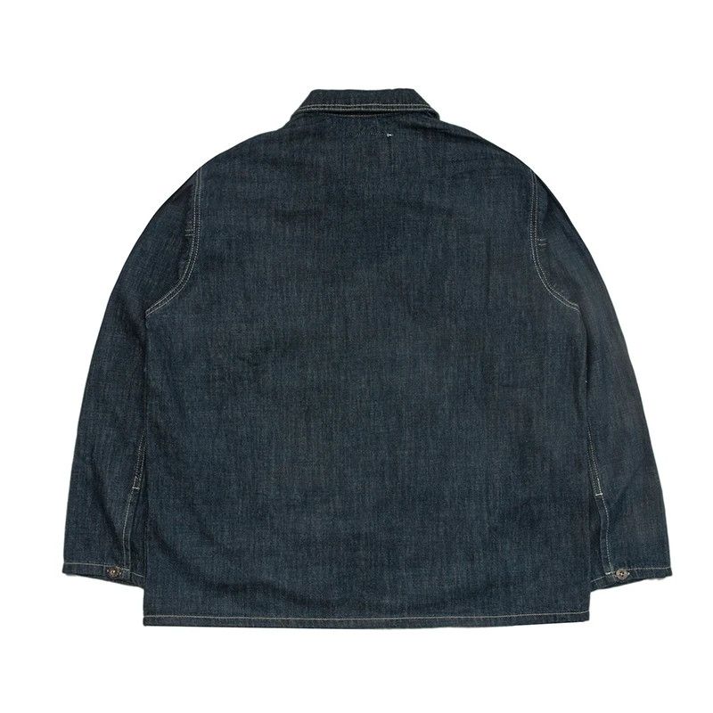 Japanese Brand × Vintage Loose Pullover Shirt Jacket Denim Size US M / EU 48-50 / 2 - 2 Thumbnail