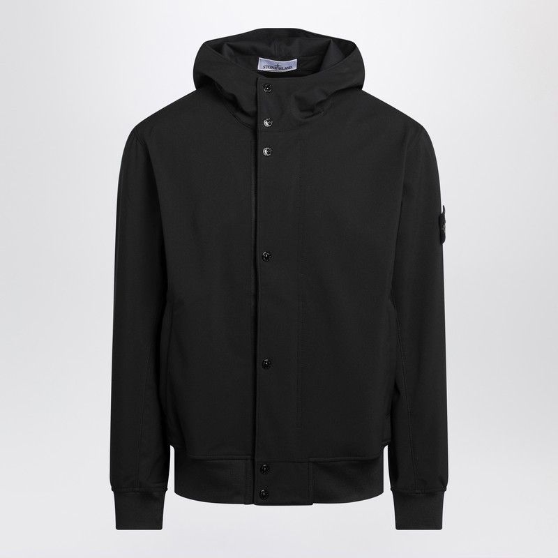 Stone Island Black Light Soft Shell-R Jacket