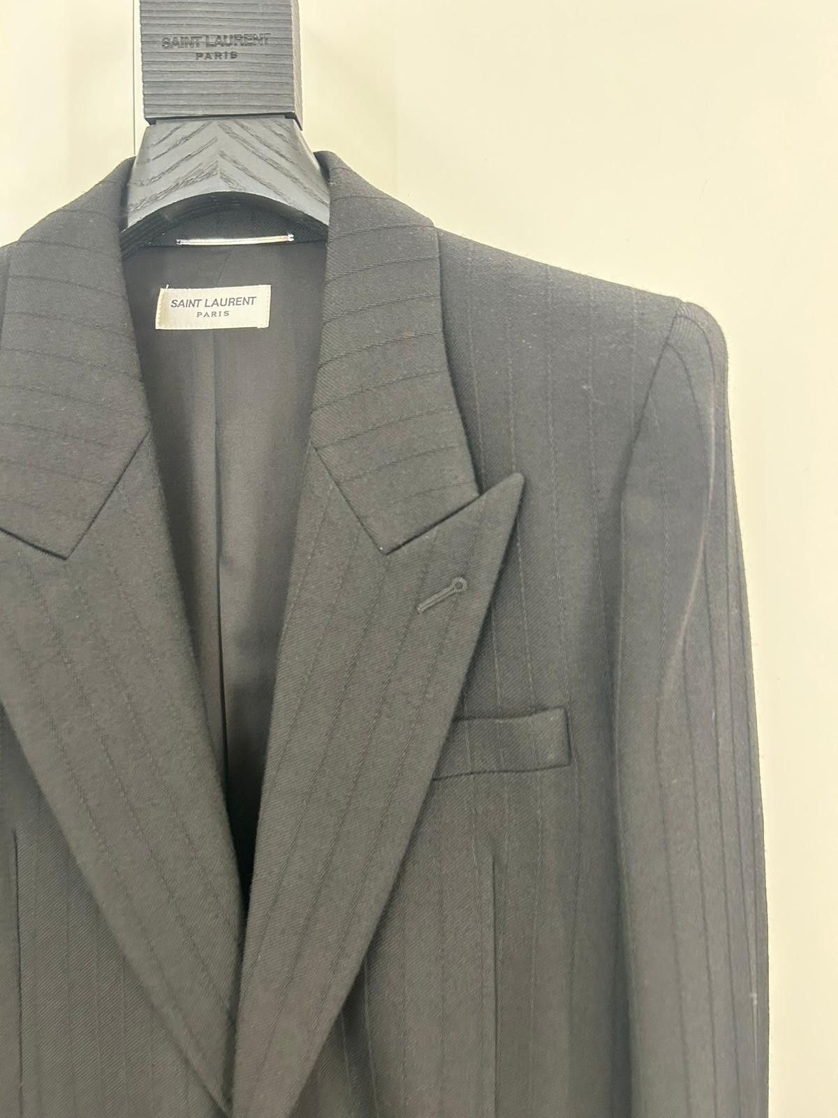 Saint Laurent Paris Single-breasted, one-button jacket Size 50R - 2 Thumbnail