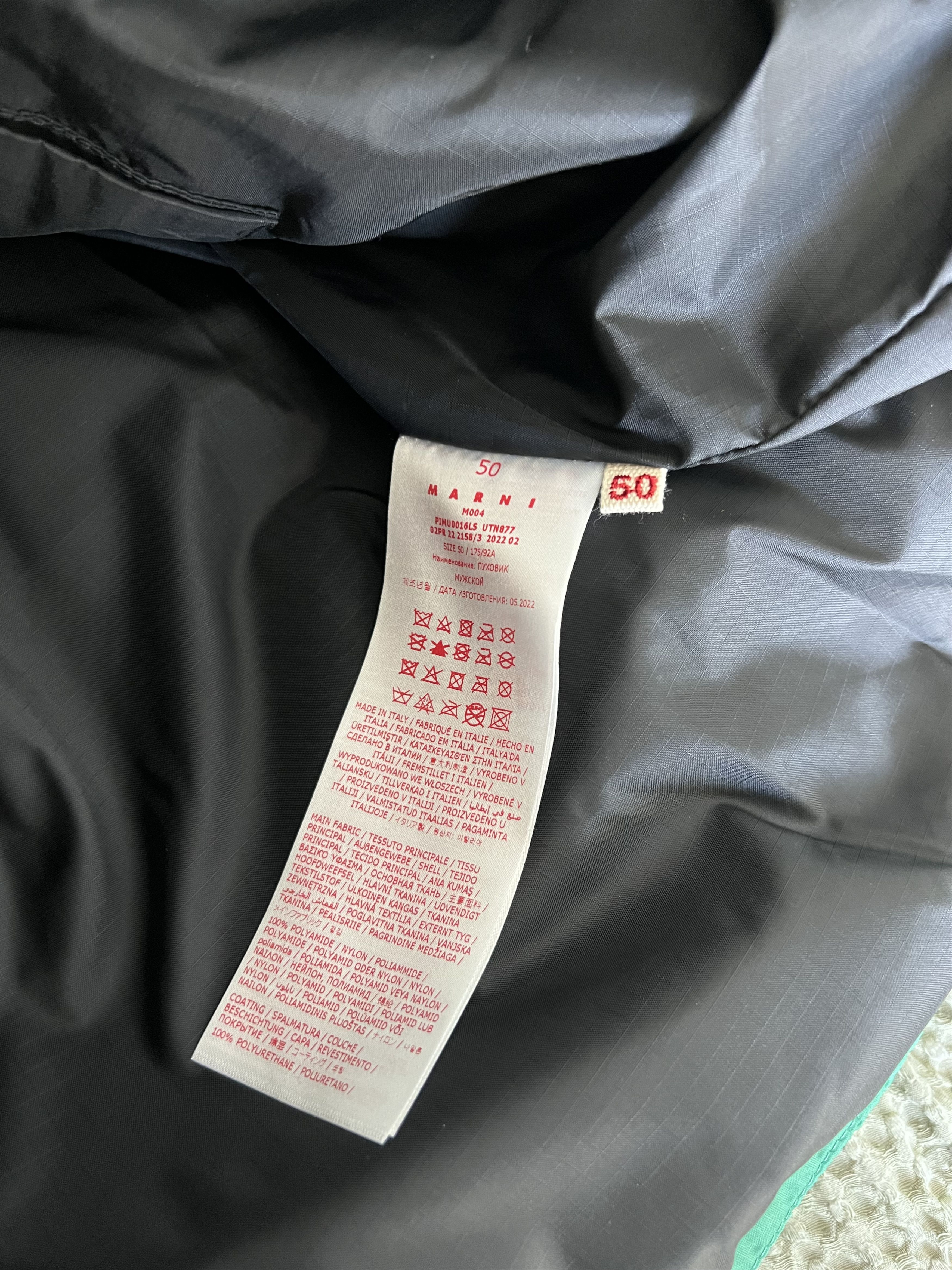 Marni Marni Ripstop Nylon Western Puffer Jacket in Green Size US M / EU 48-50 / 2 - 10 Thumbnail