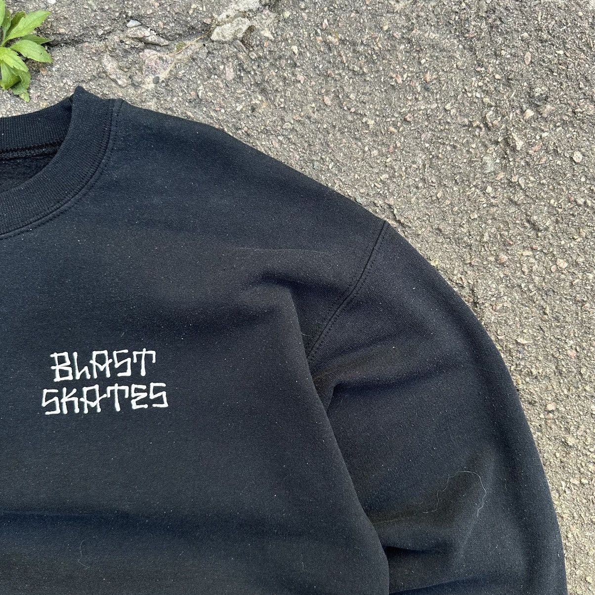 Vintage × Welcome Skateboards Vintage Blast Skates Sweatshirt 90s Sweater Streetwear Y2K Size US M / EU 48-50 / 2 - 8 Thumbnail