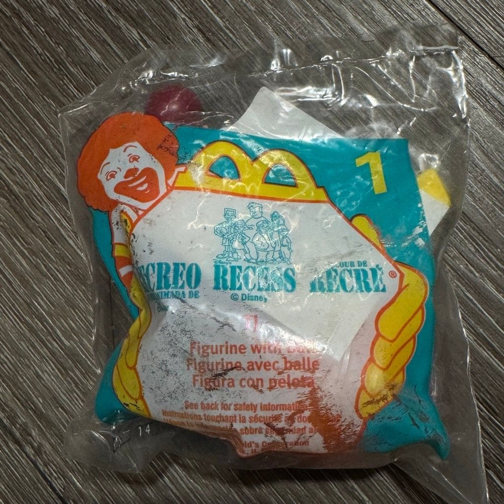 Other 1998 McDonald's Recess Tj Action Figure Size ONE SIZE - 2 Thumbnail