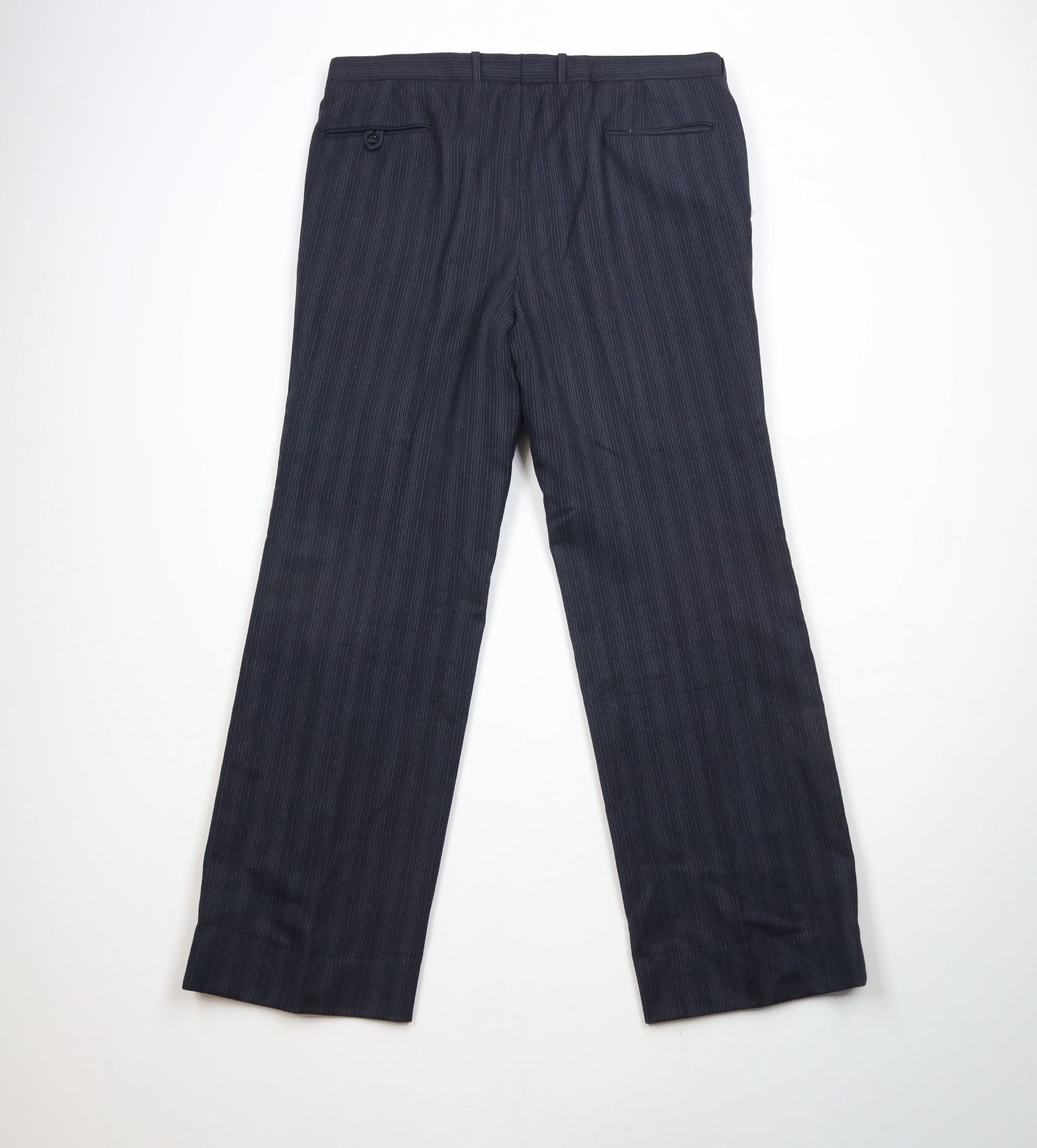 Vintage Vintage 70s Streetwear Wool Striped Bell Bottoms Chino Pants Size US 40 / EU 56 - 8 Thumbnail