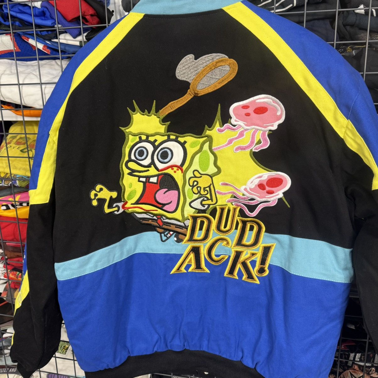 Nickelodeon Sponge Bob Nickelodeon Dudack NASCAR Bomber Jacket Size US L / EU 52-54 / 3 - 9 Thumbnail