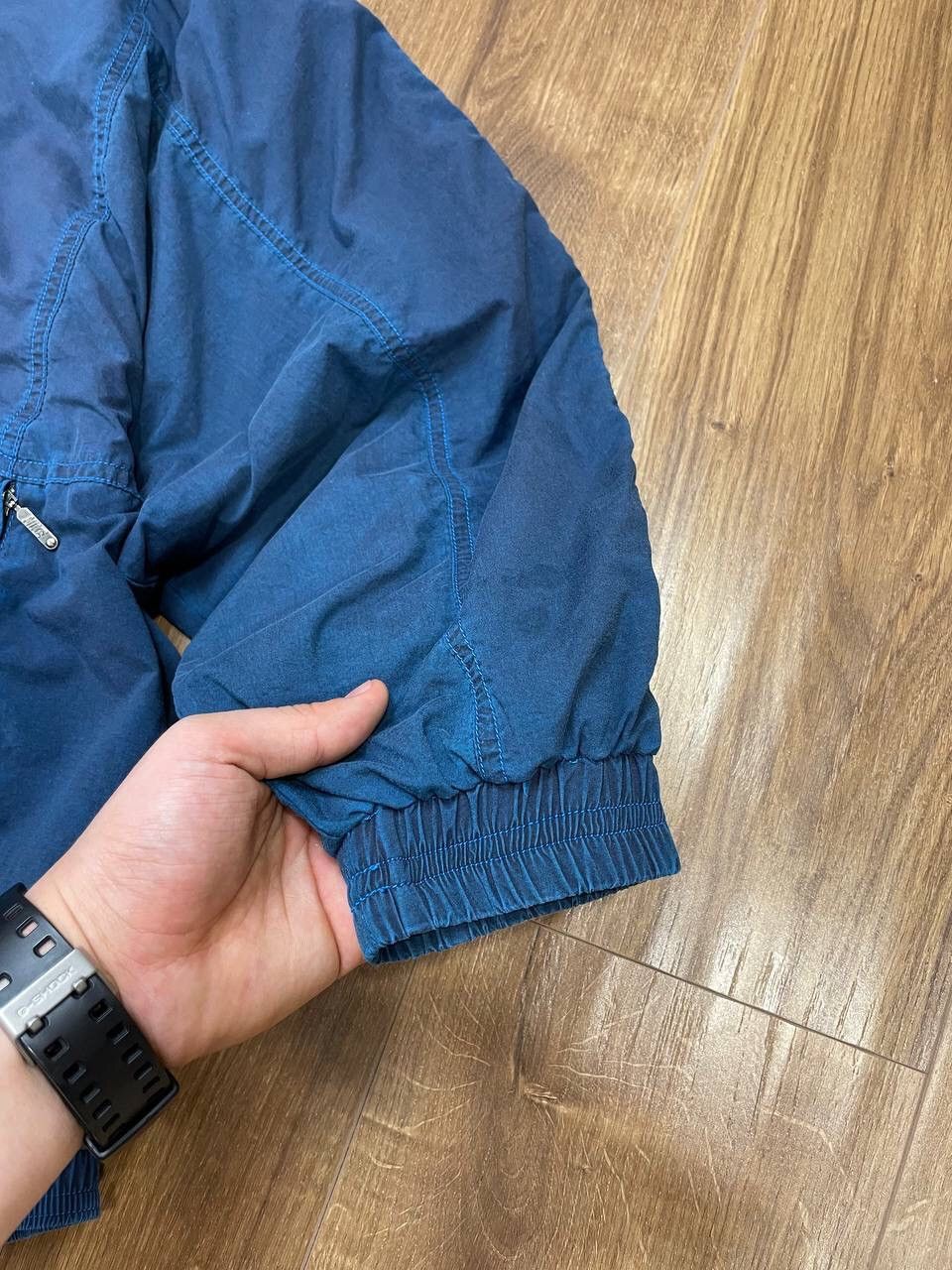 Nike Vintage Nike 90’s Y2K Big Logo Drill Nylon Bomber Jacket Size US M / EU 48-50 / 2 - 6 Thumbnail
