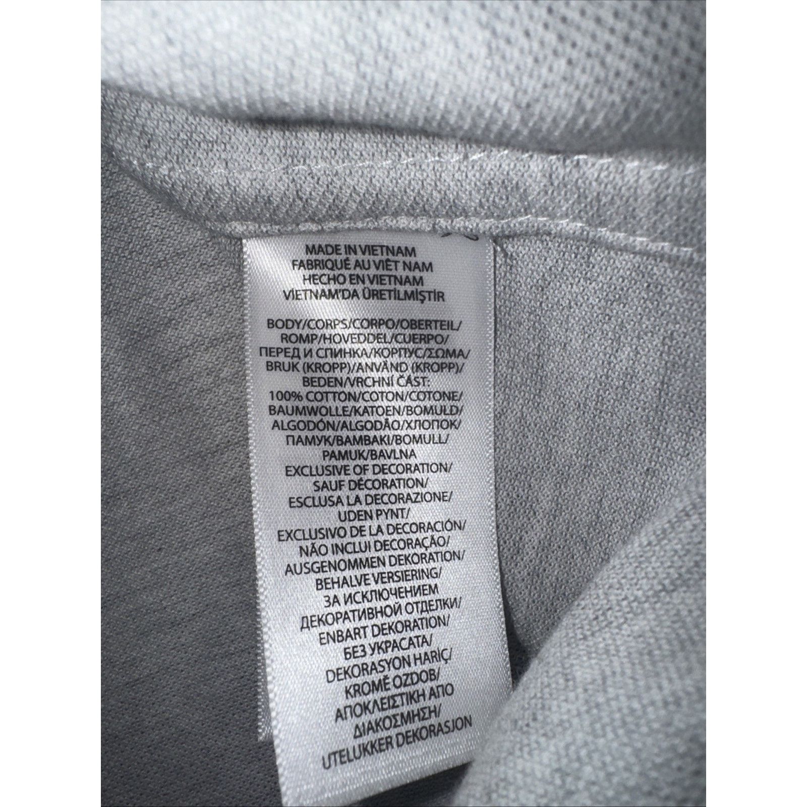 Ralph Lauren × Vintage Ralph Lauren Knit Oxford Gray Stretch Fabric Polo Pony Logo Size US XL / EU 56 / 4 - 4 Thumbnail