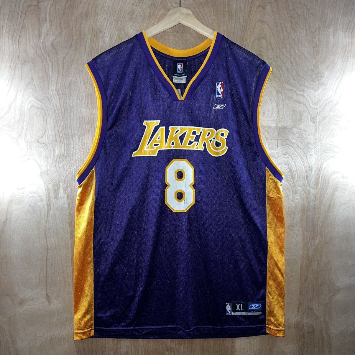 Reebok VINTAGE REEBOK NBA LOS ANGELES LAKERS KOBE BRYANT JERSEY Size US XL / EU 56 / 4 - 1 Thumbnail