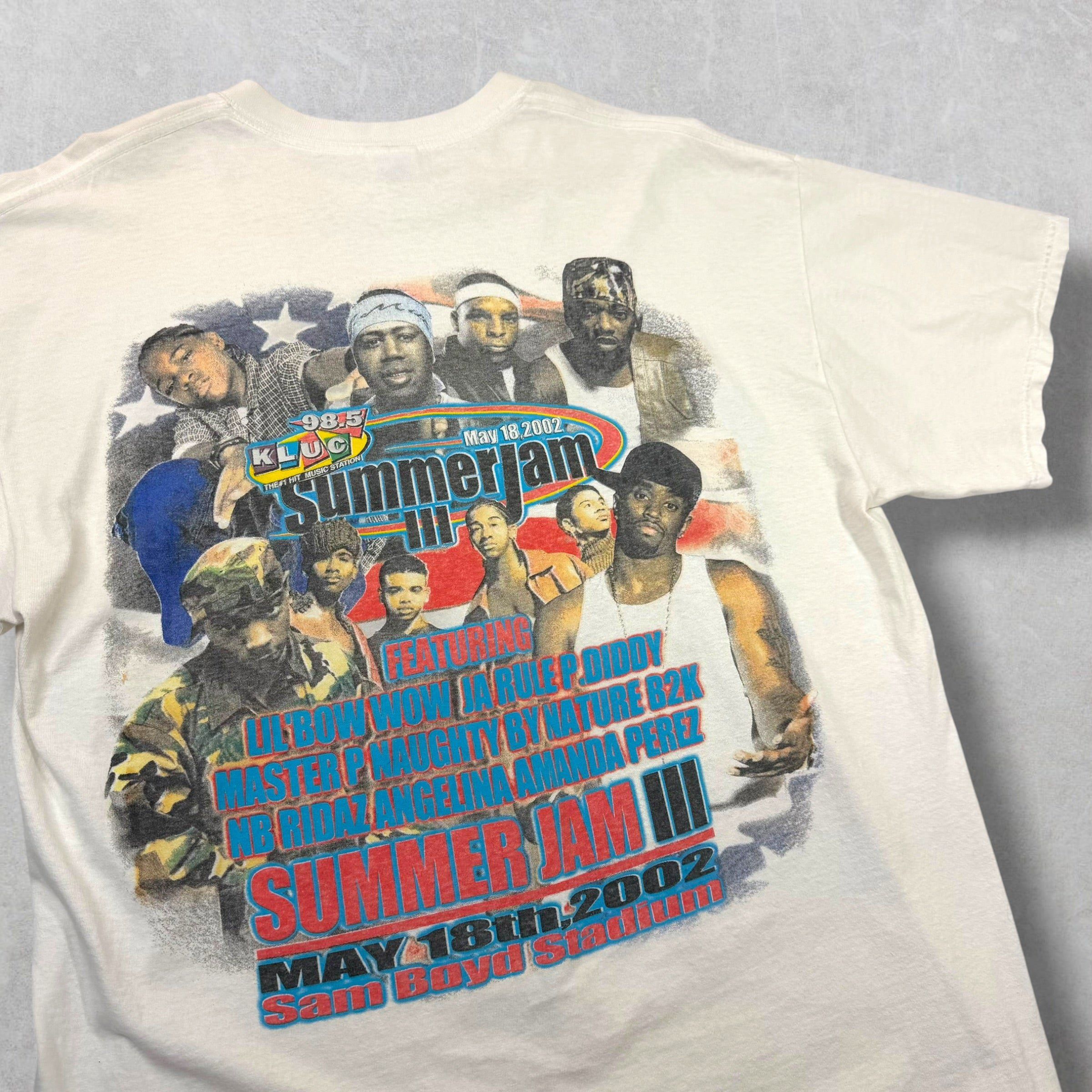 Gildan Vintage '02 98.5 KLUC Summer Jam 3 Tee XL Size US XL / EU 56 / 4 - 4 Thumbnail