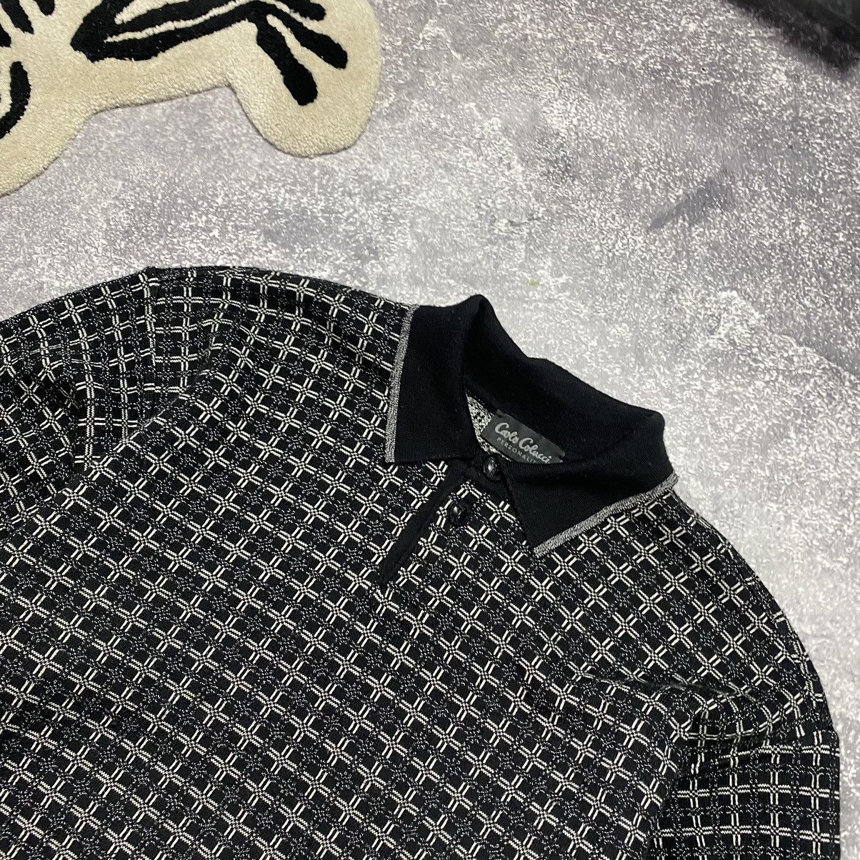 Vintage Vintage Carlo Colucci Personality Rare Colour luxury sweater Size US L / EU 52-54 / 3 - 4 Thumbnail