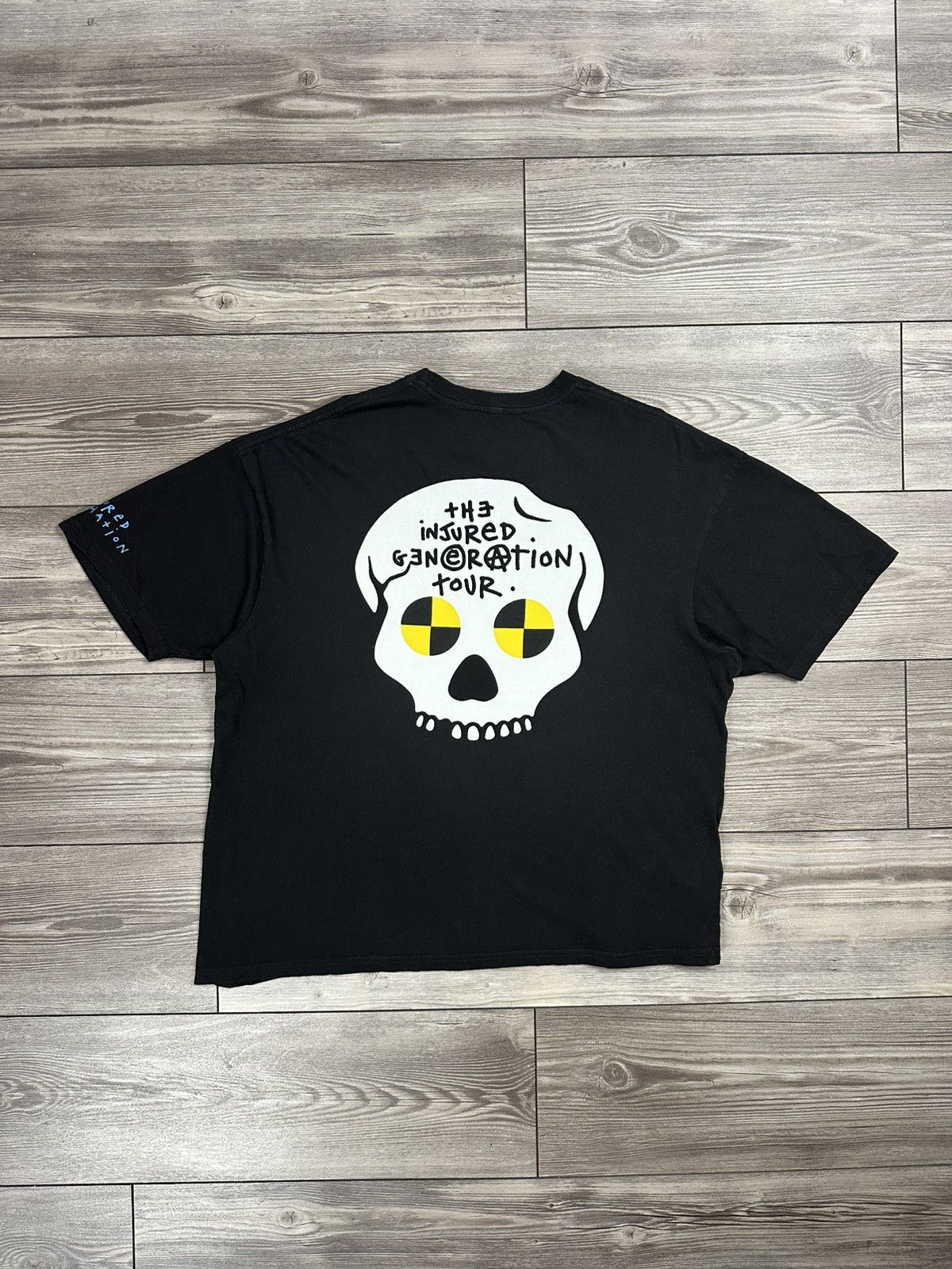Rap Tees A$AP Rocky Injured Generation Tour T Shirt Size US XL / EU 56 / 4 - 2 Thumbnail