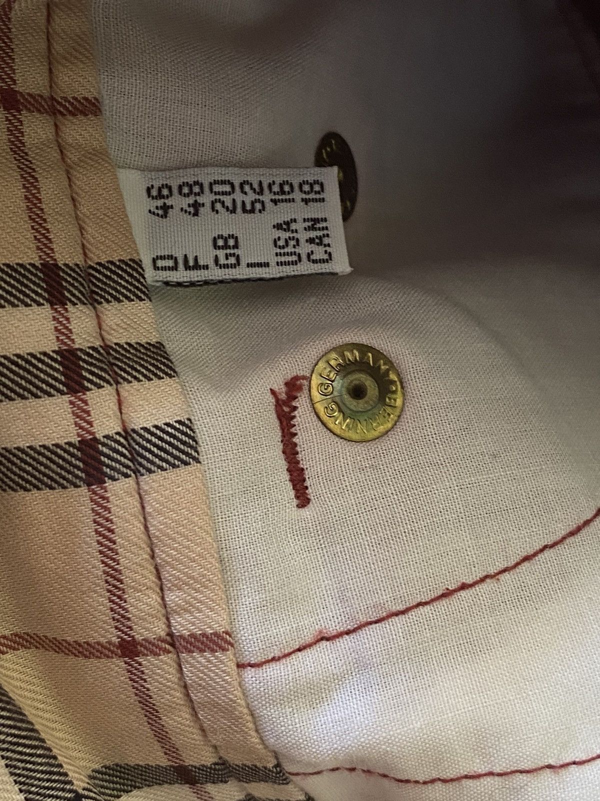 Burberry Vintage Burberry London Ref Chino Pants Embroidered Logo Size 38" / US 16 / IT 52 - 10 Thumbnail