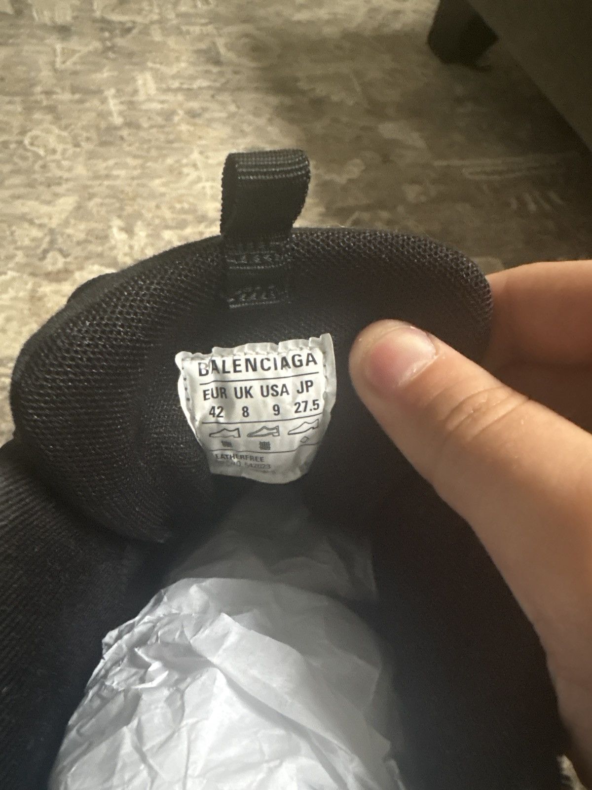 Balenciaga Track Destroyed Canvas Size US 9 / EU 42 - 8 Thumbnail