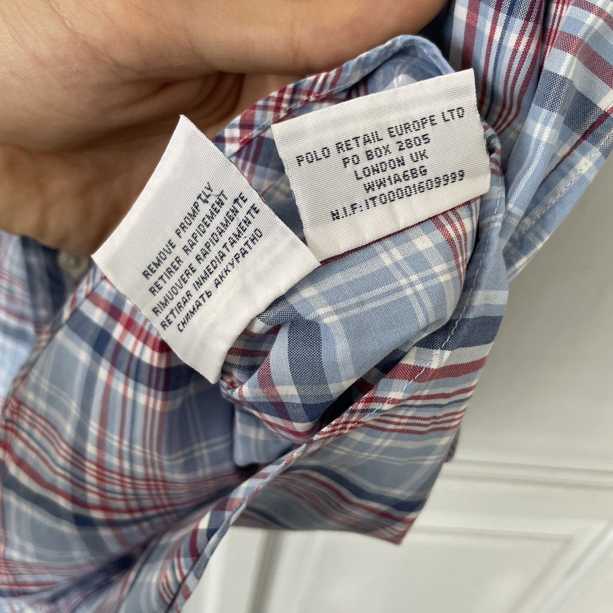 Polo Ralph Lauren Vintage Polo Ralph Lauren Striped Short shirt size M Size US M / EU 48-50 / 2 - 10 Thumbnail