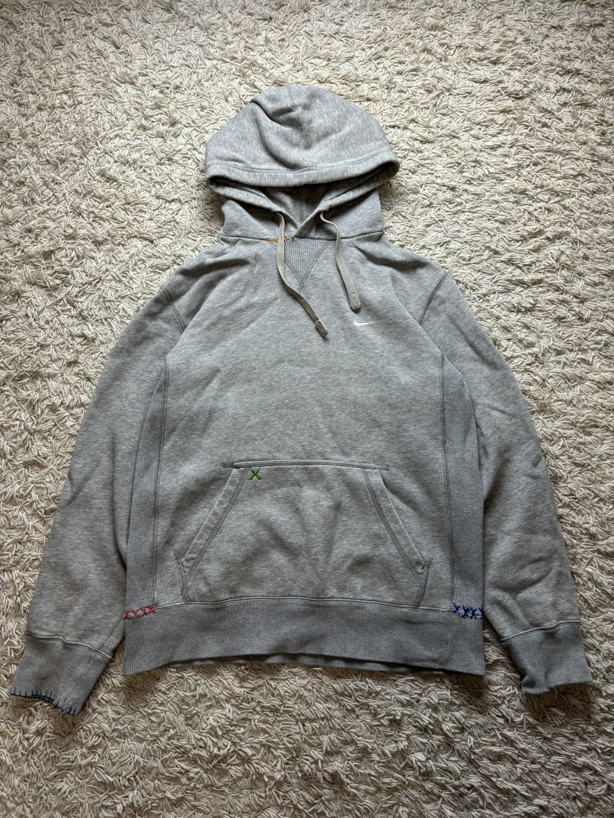 Faded Glory × Nike × Vintage Vintage Faded Hoodie Nike Boxi Logo Custom Size US M / EU 48-50 / 2 - 1 Thumbnail
