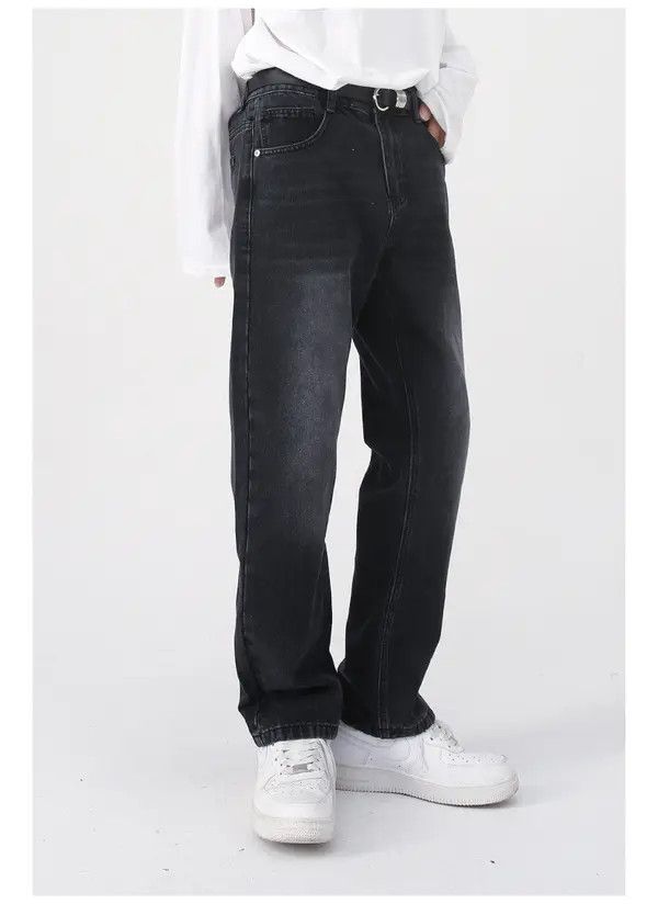 Japanese Brand Japanese retro casual loose washed straight jeans Size US 32 / EU 48 - 5 Thumbnail