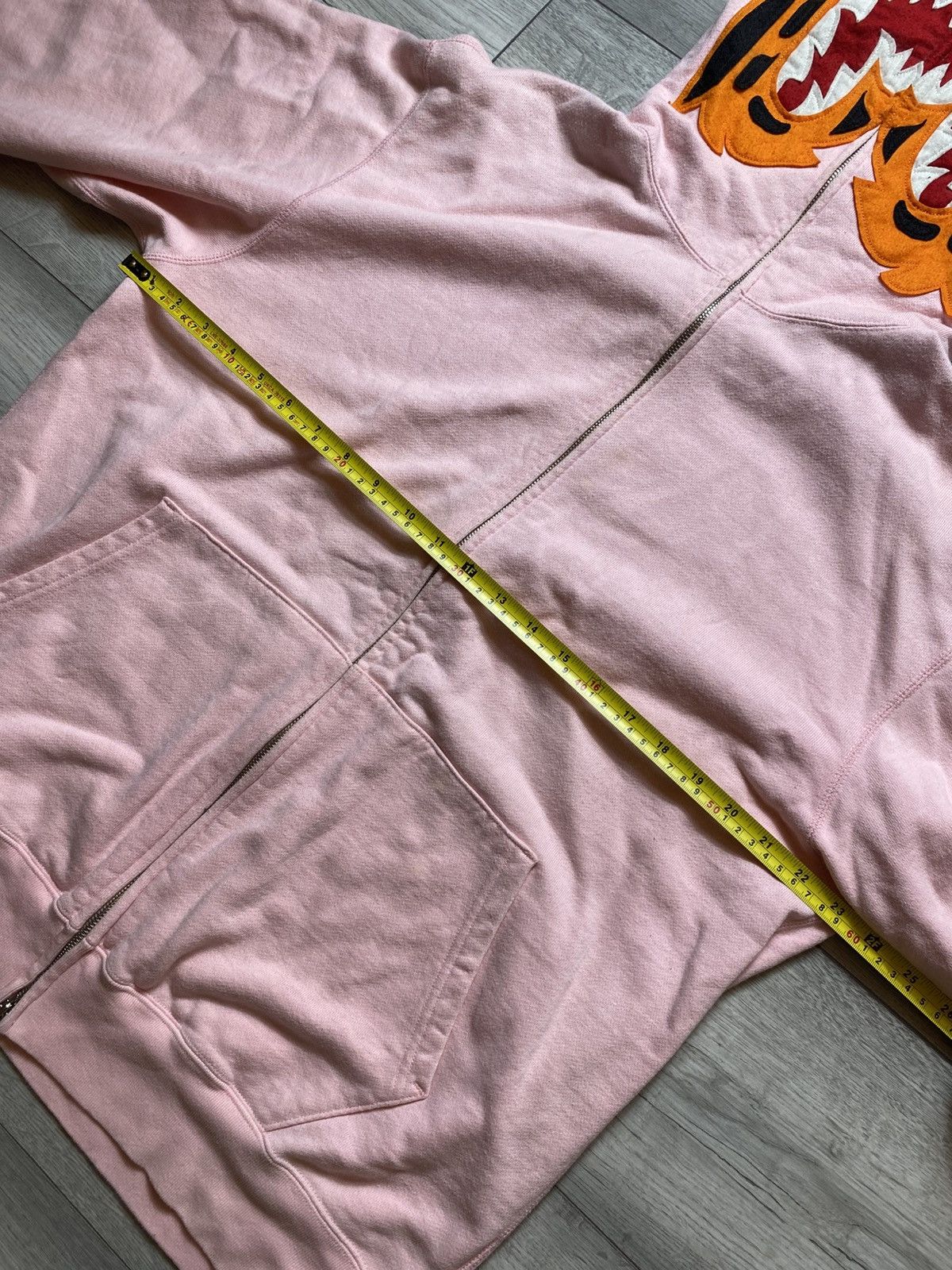 Bape Bape OG pink tiger full zip hoodie Size US L / EU 52-54 / 3 - 15 Thumbnail