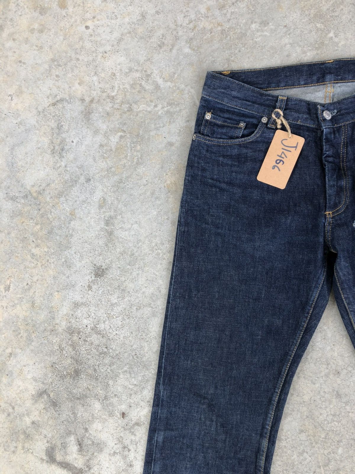 Helmut Lang Helmut Lang Jeans Classic Raw Denim Classic Size US 31 - 4 Thumbnail
