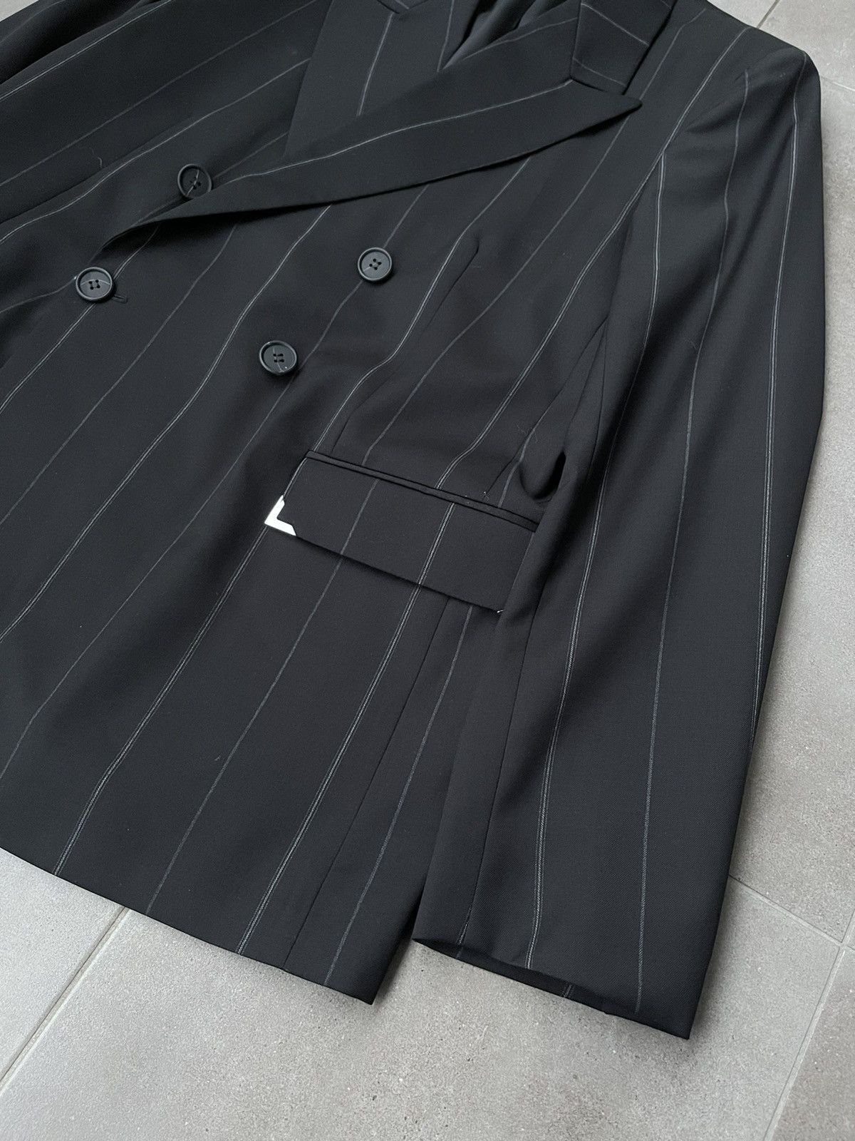 Han Kjobenhavn !DS! AW22 Han Kjobenhavn Boxy Suit Stripped Blazer Size 38R - 8 Thumbnail