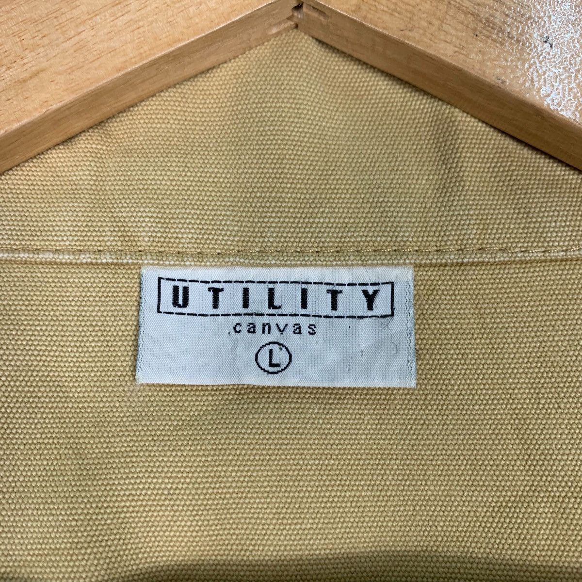Canvas UTILITY CANVAS Made In Usa Casual Work Jacket #1068-C48 Size US L / EU 52-54 / 3 - 15 Thumbnail