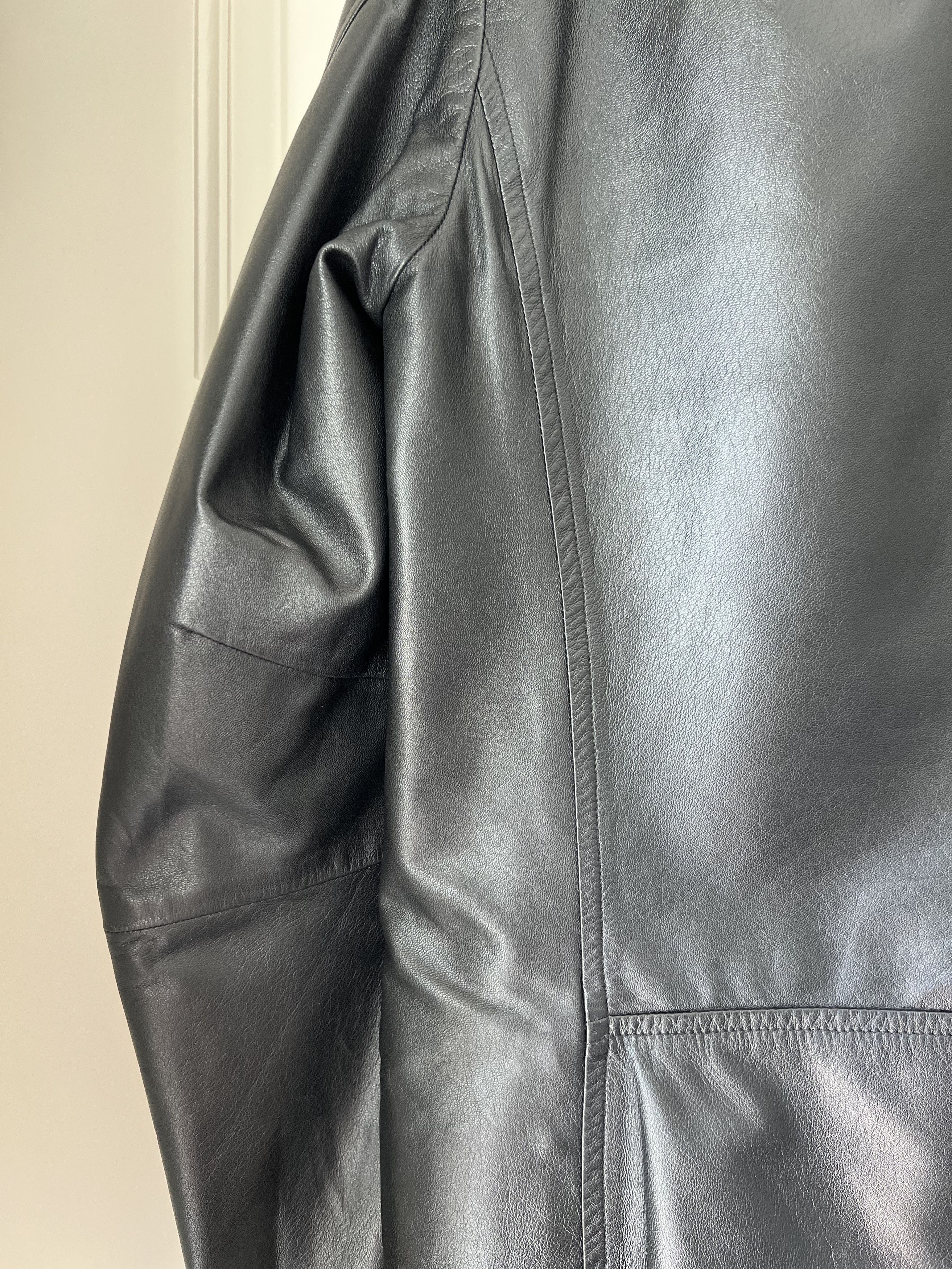 Jil Sander JIL SANDER "CANNES" LEATHER BIKER JACKET $5000 Size US M / EU 48-50 / 2 - 3 Thumbnail