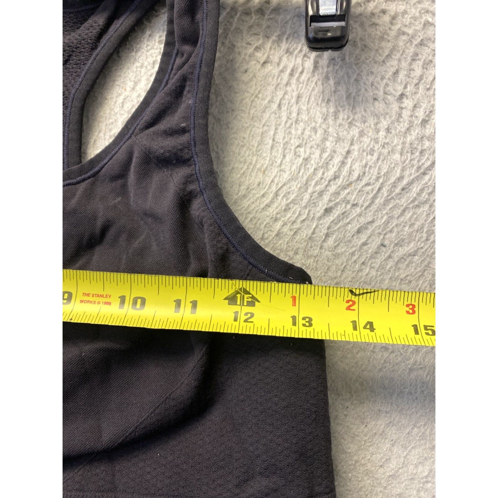 Champion Champion Double Dry Sports Bra XL Teens Black Grey Racerback No Pad Nowire Size ONE SIZE - 4 Thumbnail