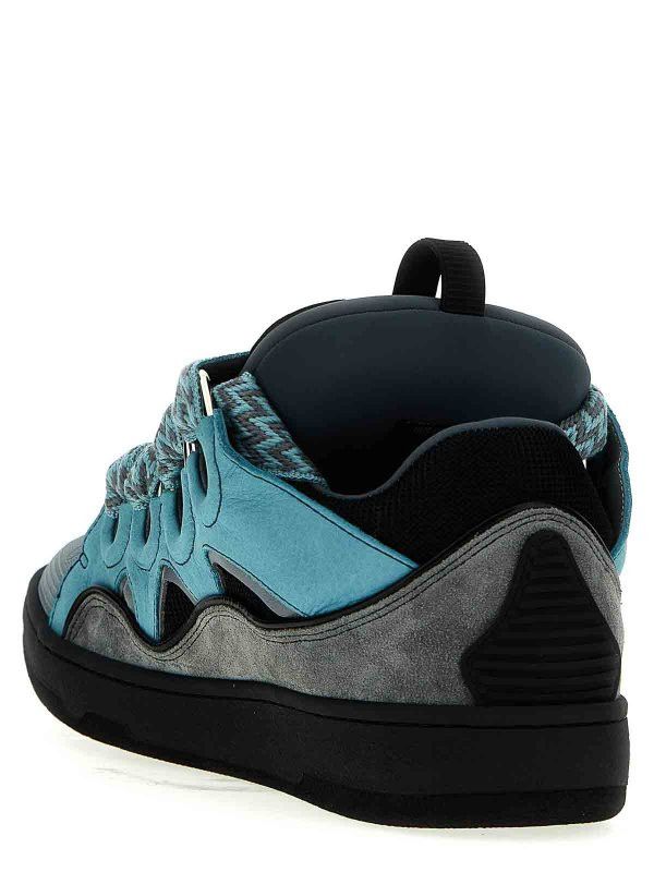 Lanvin oc11z0426 Curb Sneakers in Light Blue Size US 10 / EU 43 - 3 Thumbnail
