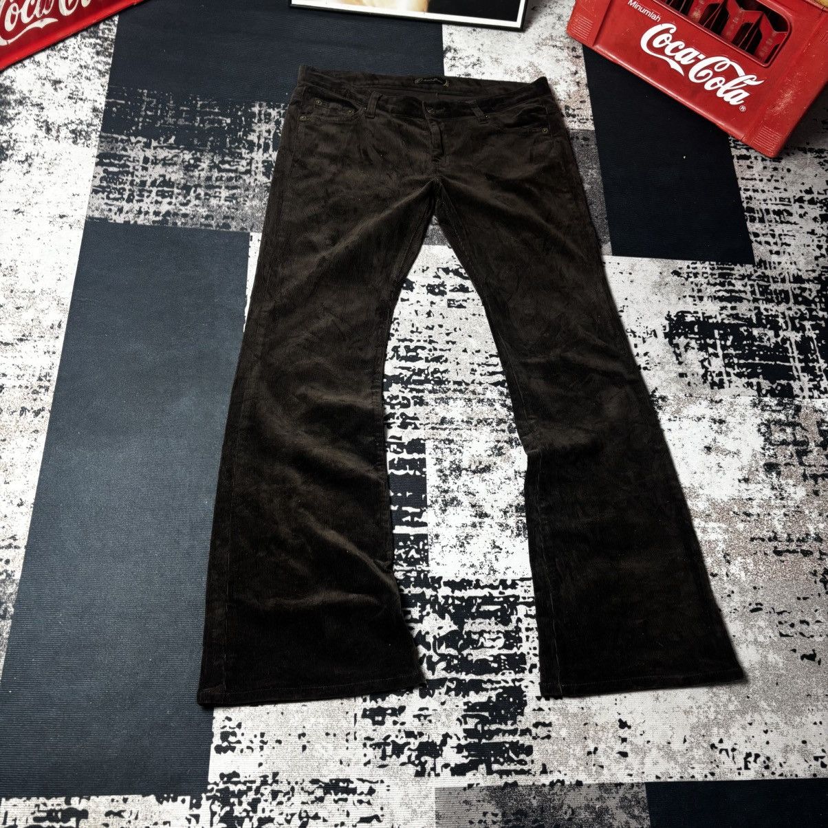 Other Oririn Bootcut Corduroy Material Pants Dark Brown Size US 32 / EU 48 - 1 Thumbnail
