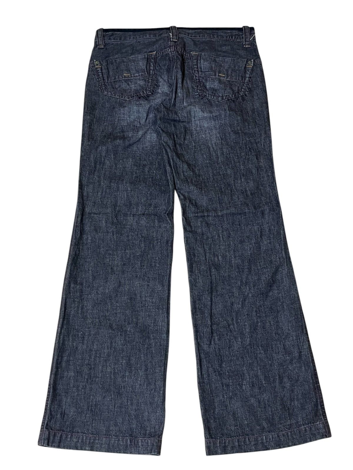 Japanese Brand JAPANESE BRAND KAMISHIMA CHINAMI YELLOW FLARED JEANS Size US 32 / EU 48 - 2 Thumbnail