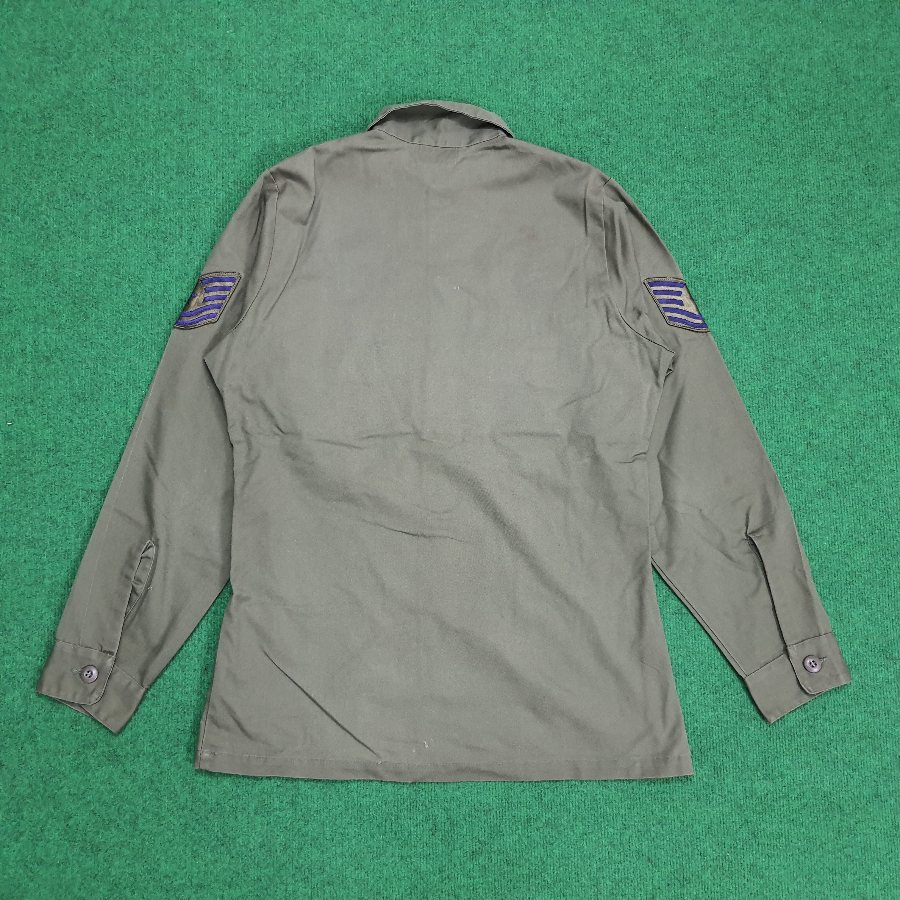 Vintage Vintage US Air Force Work Shirt Long Sleeve Size US M / EU 48-50 / 2 - 3 Thumbnail
