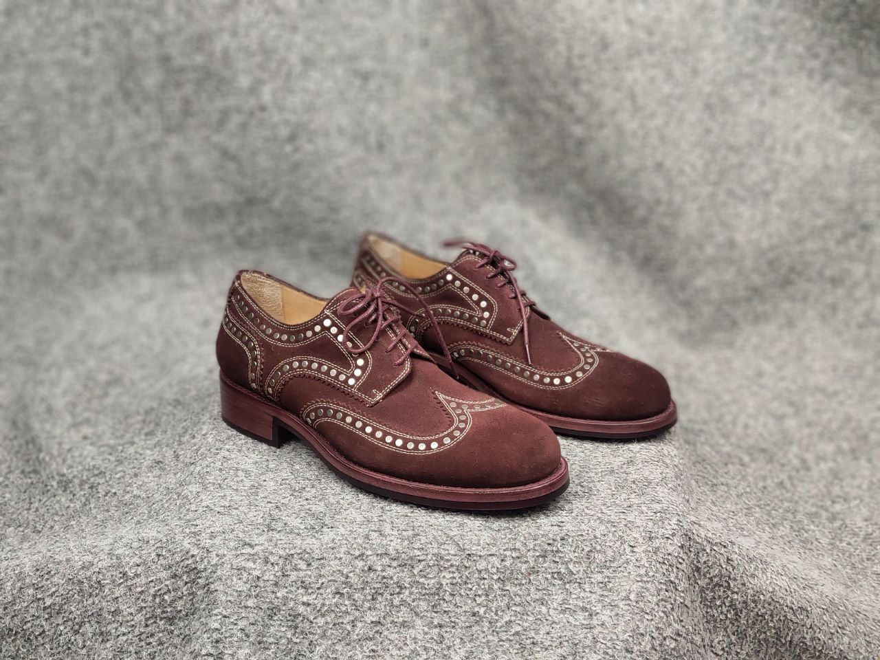 Jean Baptiste Rautureau Rare Jean Baptiste Rautureau suede leather Brogues Shoes Size US 7 / EU 40 - 6 Thumbnail
