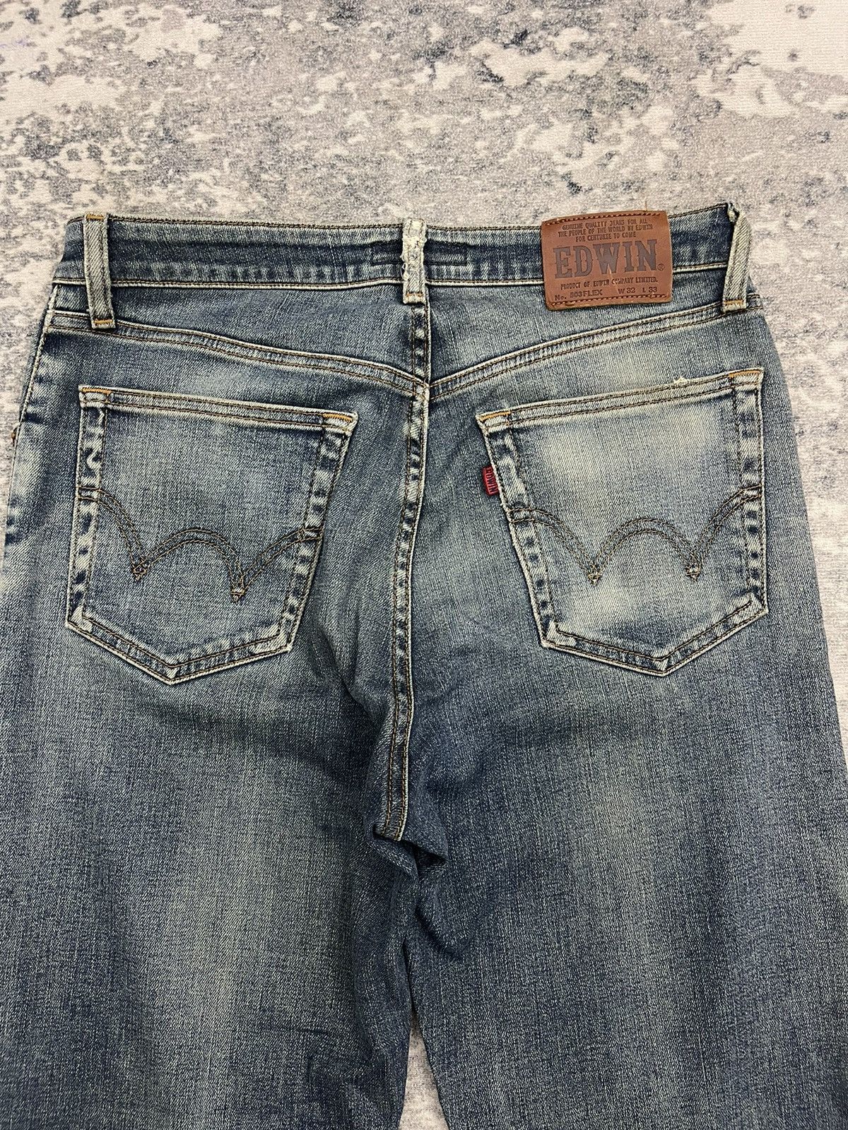 Edwin Edwin 503 Flex faded blue s6 Size US 32 / EU 48 - 16 Thumbnail