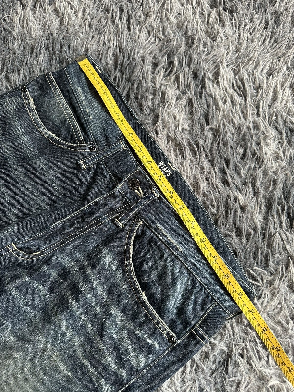 Wtaps 11SS - WTAPS '' Who Dares Wins '' trashed denim jeans Size US 32 / EU 48 - 13 Thumbnail